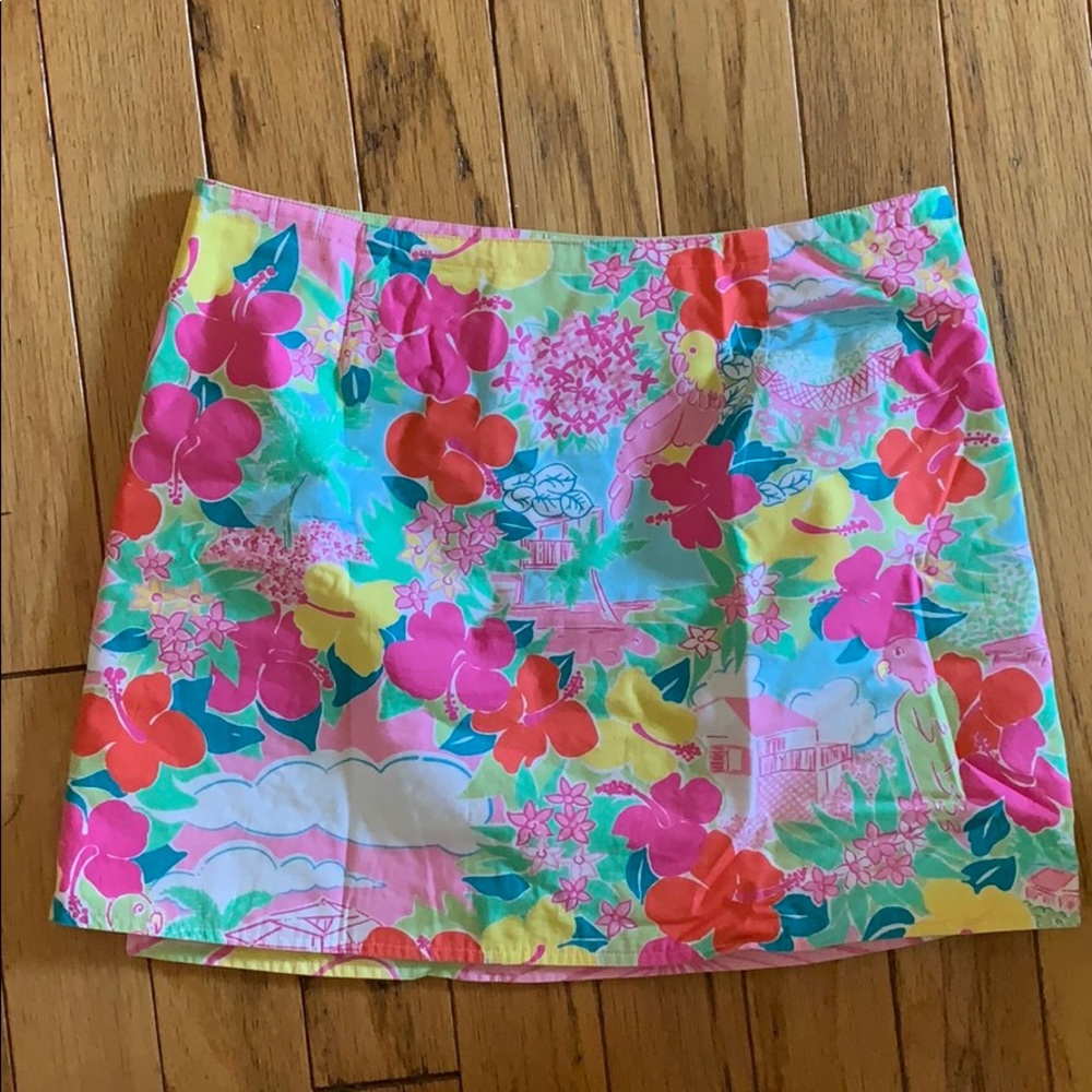 Lilly Pulitzer Wrap Skirt (Size 4-10)
